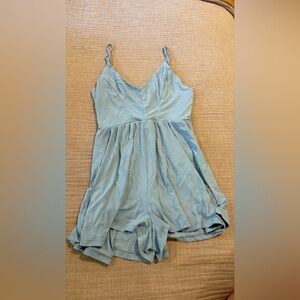 Love Tree Light Blue Strappy Dress